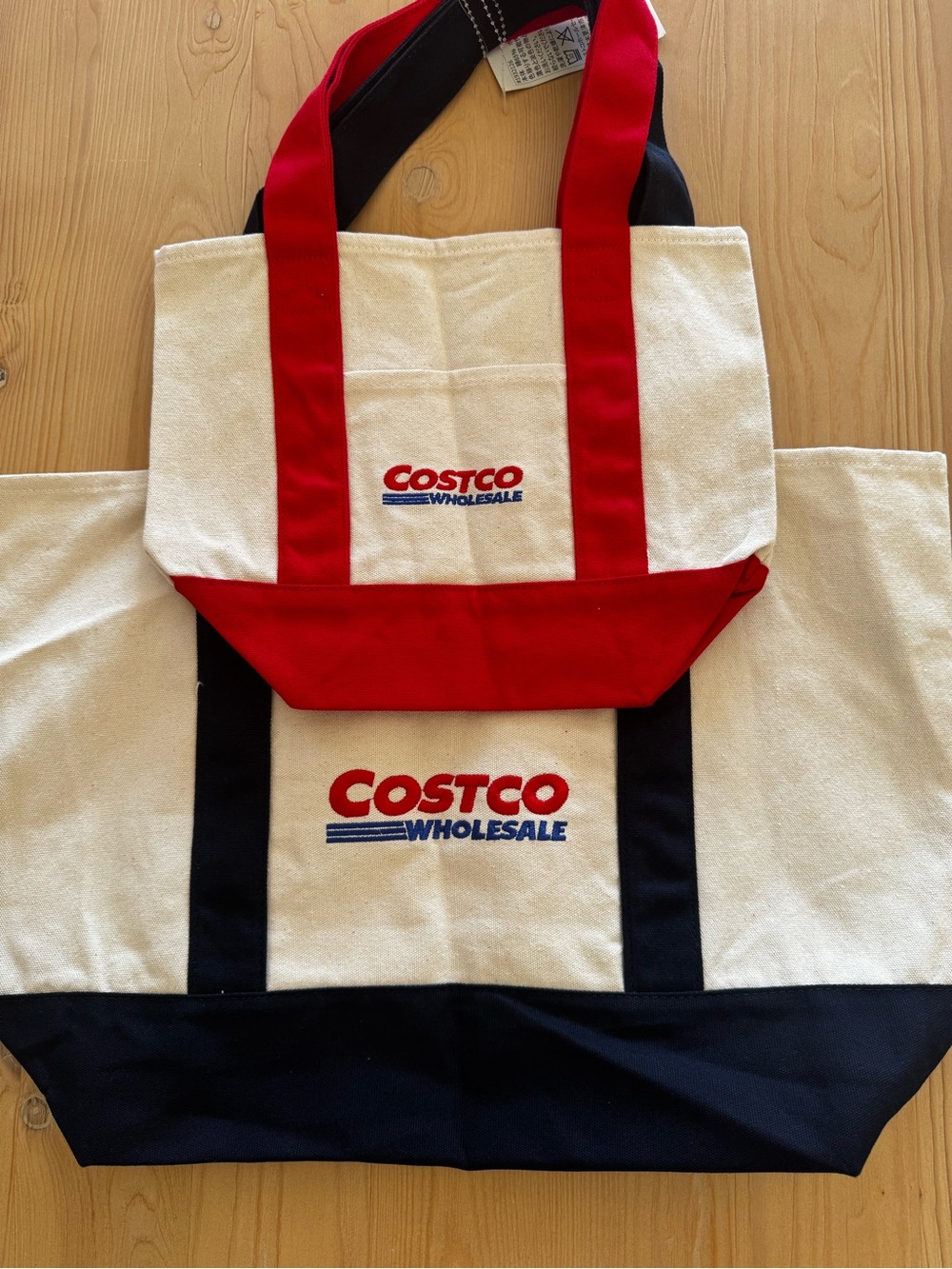Costco Japan Canvas Bag Set of 2